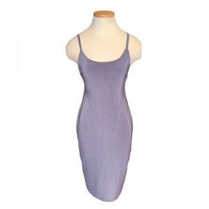 Backless Lavender Slip Dress Size Large